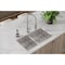 Elkay 18 Gauge SS 31-1/2" x 18-1/2" x 9" 40/60 Dbl Bwl Undermount Sink and Faucet Kit w/ Bottom Grid and Drain ECTRU32179LTFBC - alternate 6